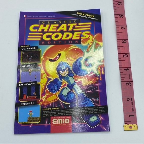 Emio NES Classic Edition Tips & Tricks Cheat Code Book - Picture 6 of 6
